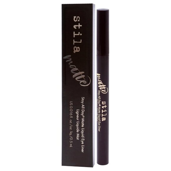 ✅ STILA  #INTENSE BLACK Stay All Day MATTE Liquid Eye Liner  ✨ New in box - Picture 1 of 10